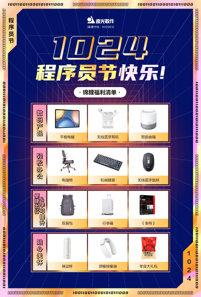 1024程序员节丨超大礼包疯狂送，YG锦鲤领惊喜